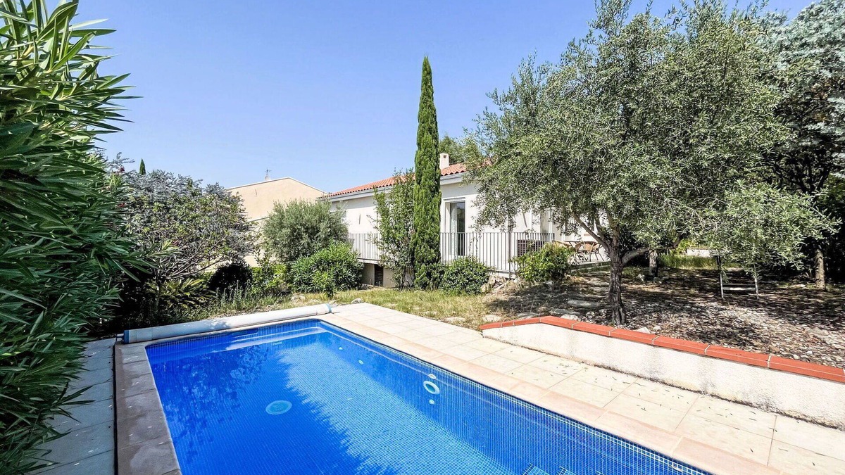 Montesquieu-des-Alberes House | Wonderful private villa for 6 people with A/C, private pool, WIFI, TV and patio