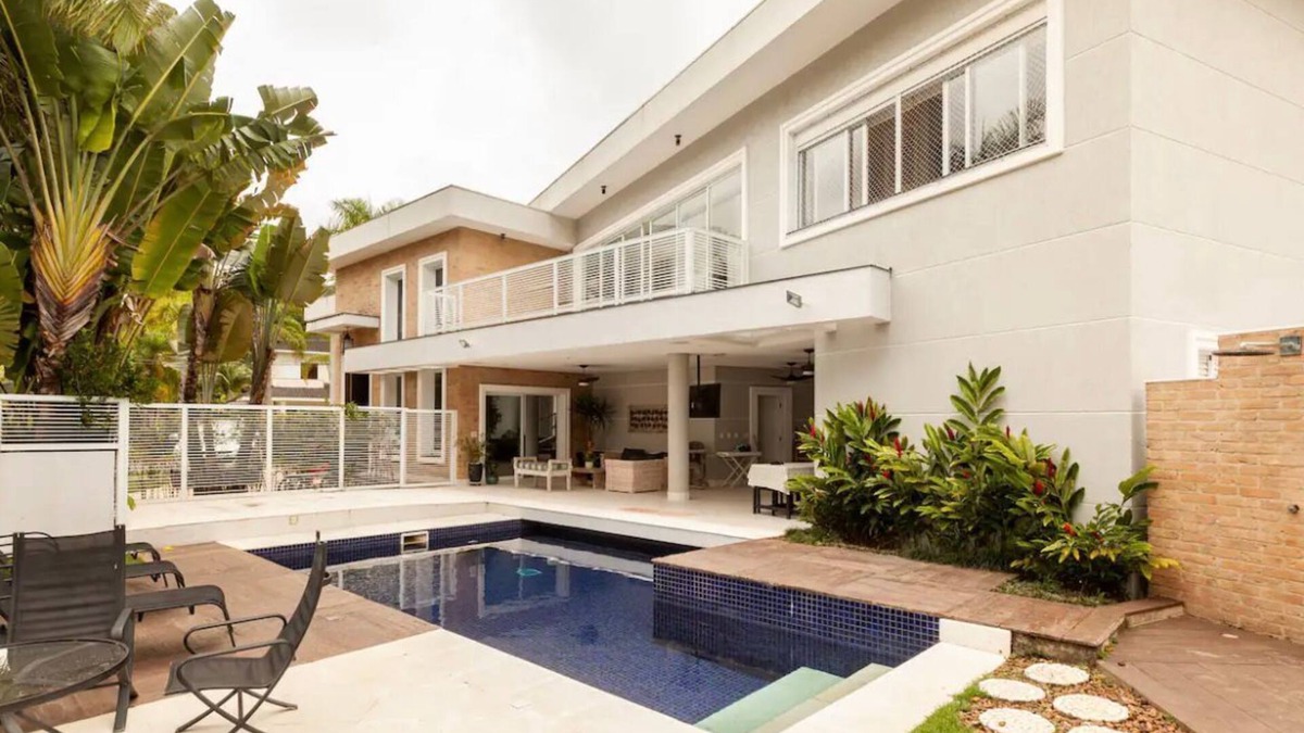 Guaruja House | Wonderful House, Beach Tennis, Full Court, Beach and Leisure