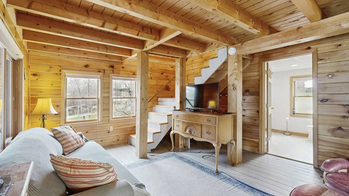 Sebec Cabin | Wonderful Lakefront Gem W/Free WiFi, Dock, Private Beach, Kayaks, Canoe & More