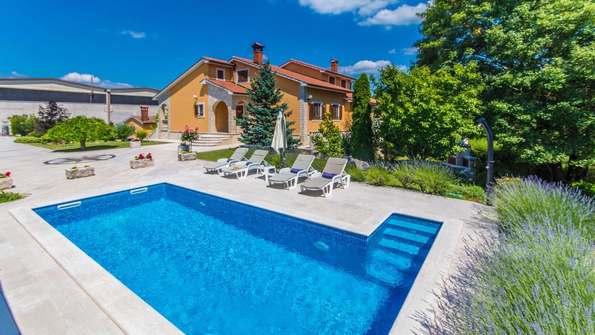 Trviz Villa | Wonderful new villa, lush fenced garden, private pool