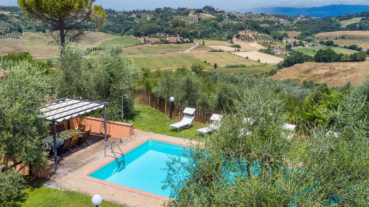 San Miniato Villa | Wonderful private villa for 8 guests with WIFI, private pool, A/C, TV and terrace