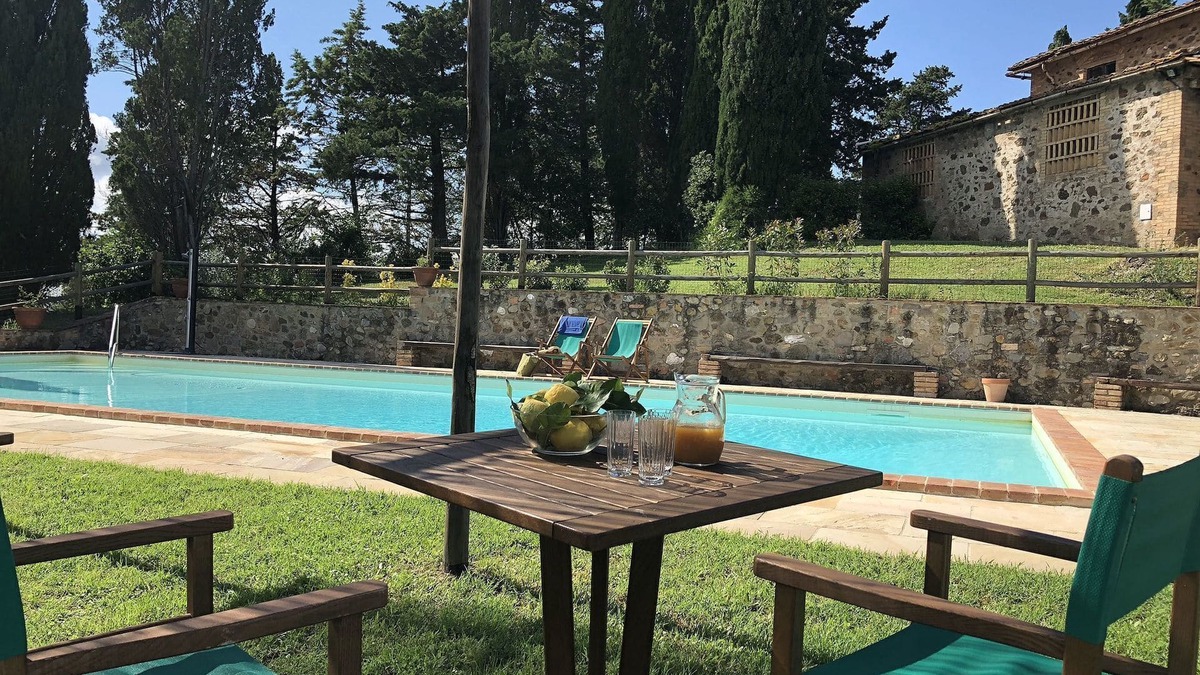 Pomarance Villa | Wonderful private villa for 13 guests with private pool, WIFI, TV, patio, panoramic view and par.