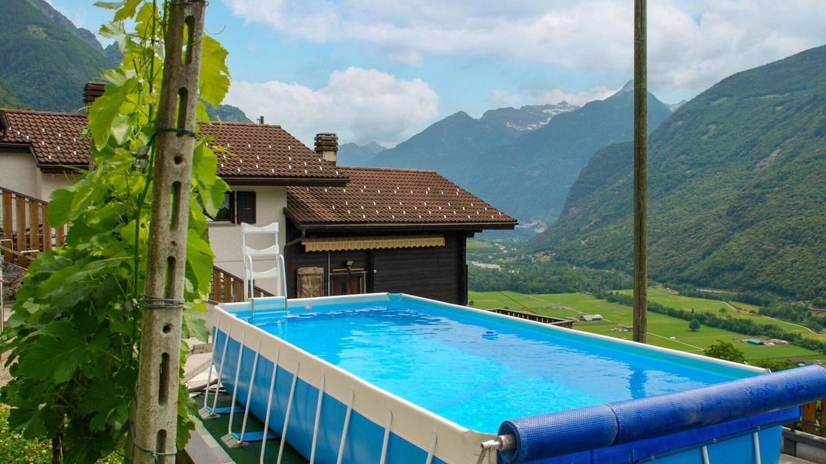 Malvaglia-dagro House | Wonderful private villa for 6 people with WIFI, private pool, TV, patio and pets allowed