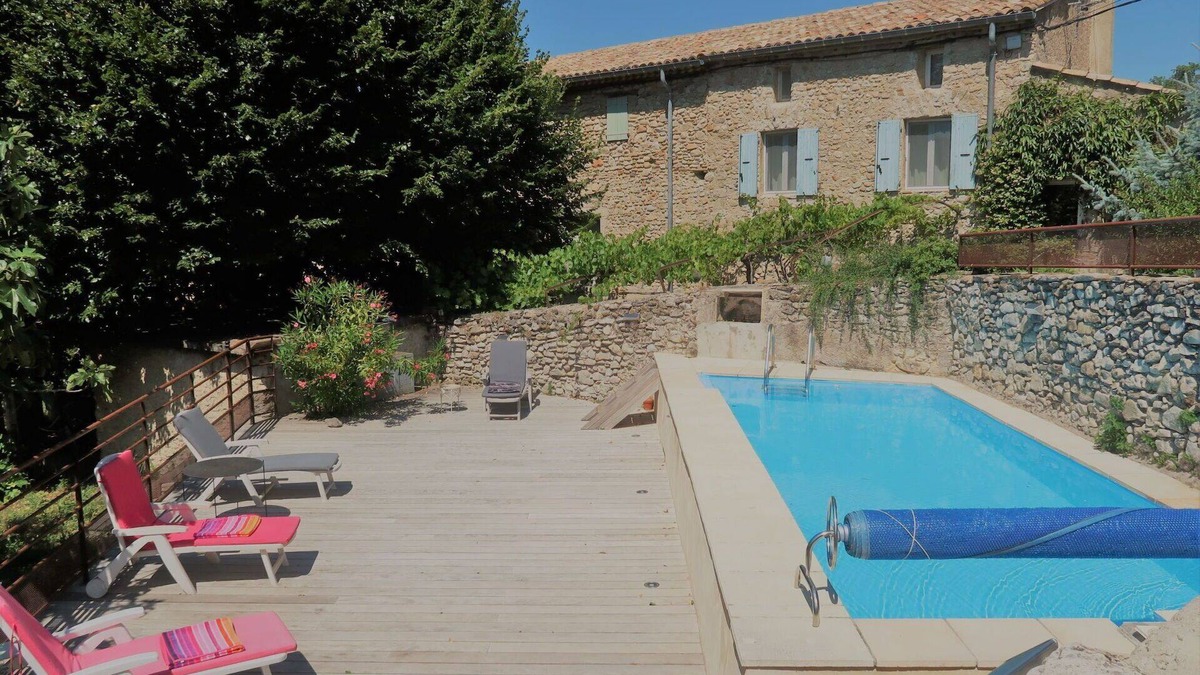 Venterol House | Wonderful private villa for 2 people with pool, WIFI, TV and pets allowed