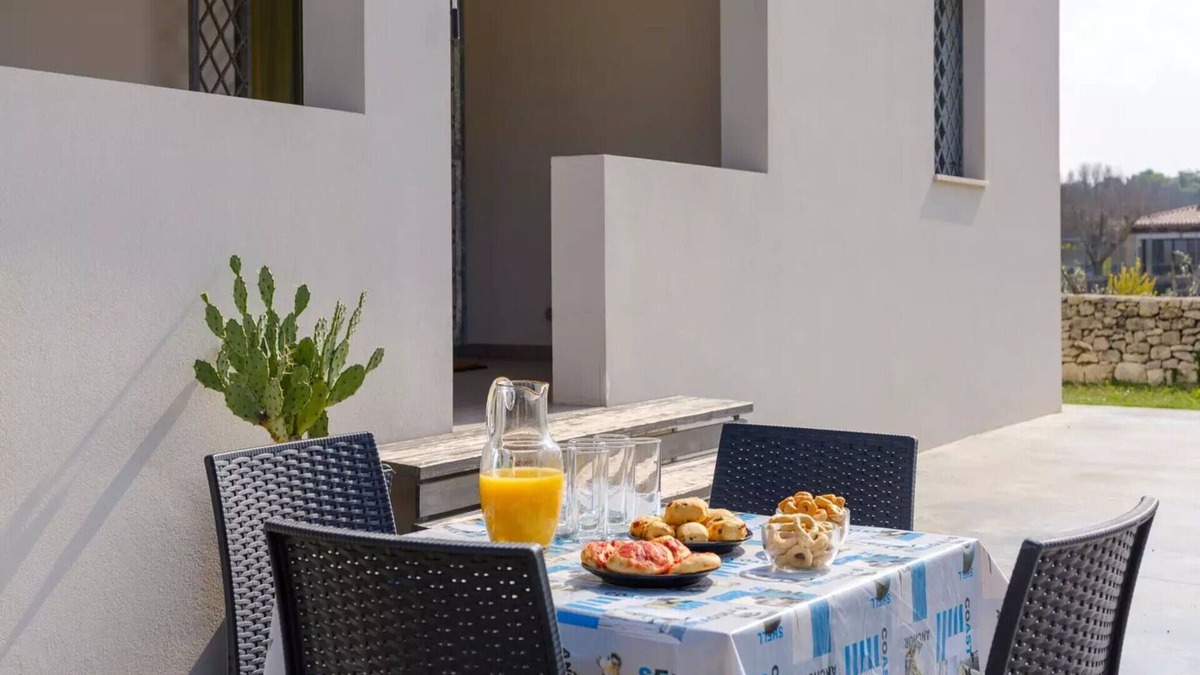 Roca Vecchia Villa | Wonderful private villa with A/C, hot tub, WIFI, TV, patio and parking, close to Otranto