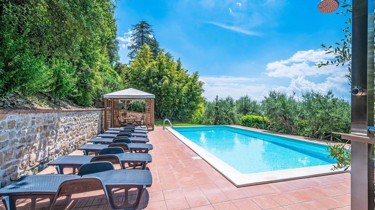San Feliciano Villa | Wonderful private villa for 8 people with WIFI, A/C, private pool, TV, patio and pets allowed