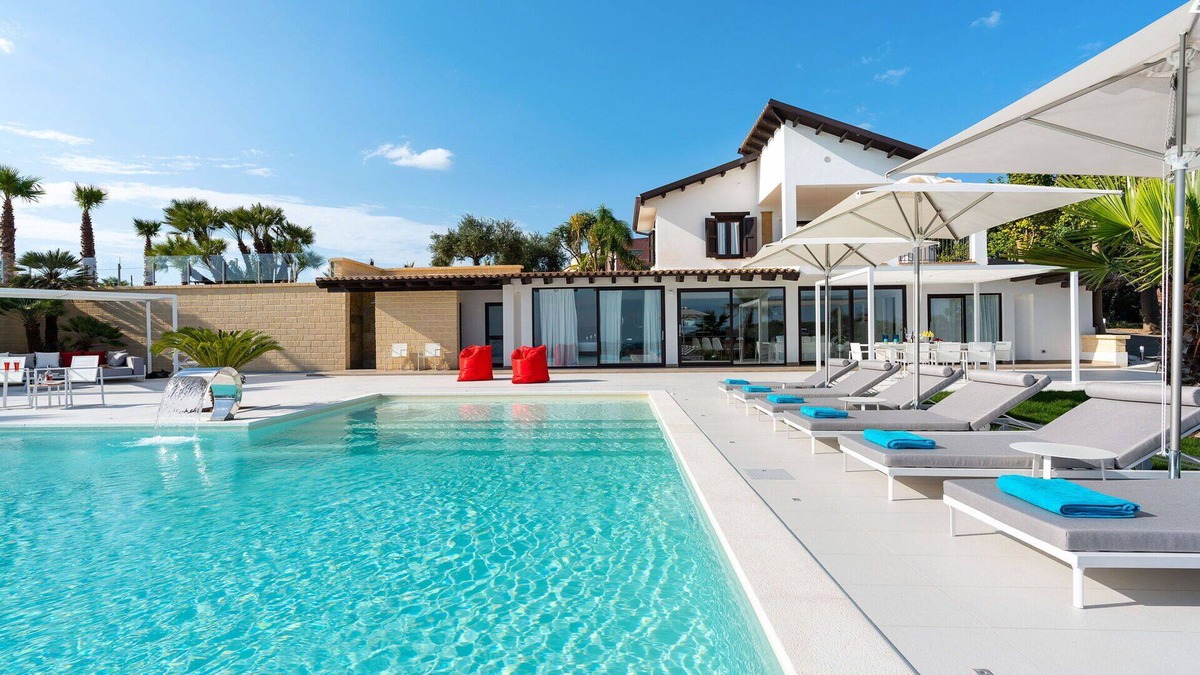 Ribera Villa | Wonderful private villa for 6 people with WIFI, private pool, A/C, TV, patio and panoramic view