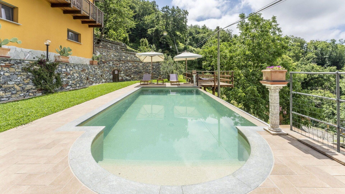 Tribogna Villa | Wonderful private villa with A/C, private pool, internet, TV, terrace, pets allowed, panoramic view
