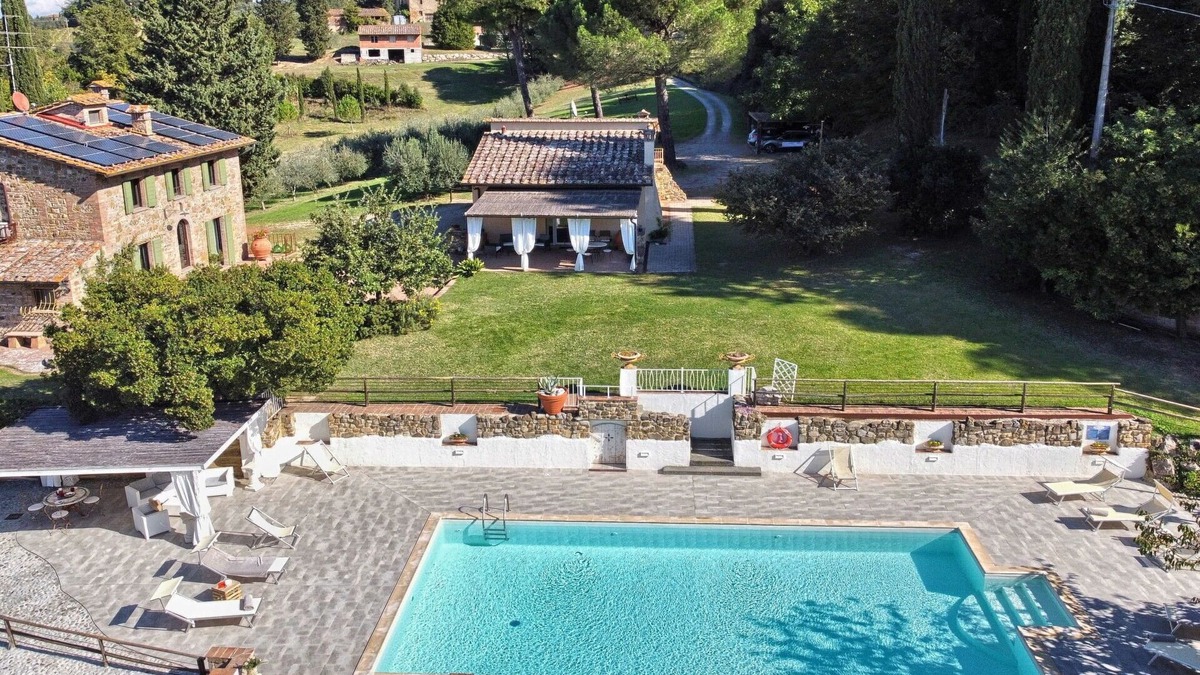 Gambassi Terme Villa | Wonderful private villa with A/C, private pool, WIFI, TV, terrace, panoramic view and parking