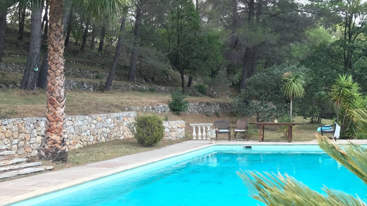 Fayence Villa | Wonderful villa 350 m2 large pool 8000 m2 Land fully Stone made gréât comfort