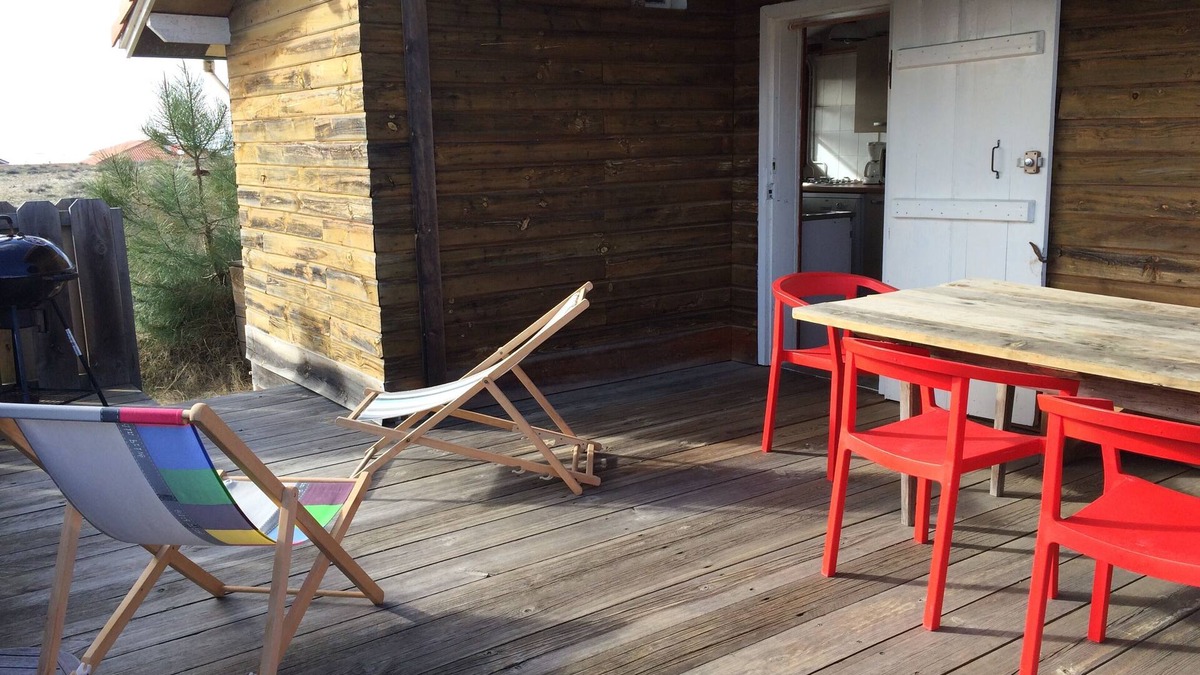 Contis-les-Bains Ski Chalet | WOODEN CHALET CONTIS PLAGE
