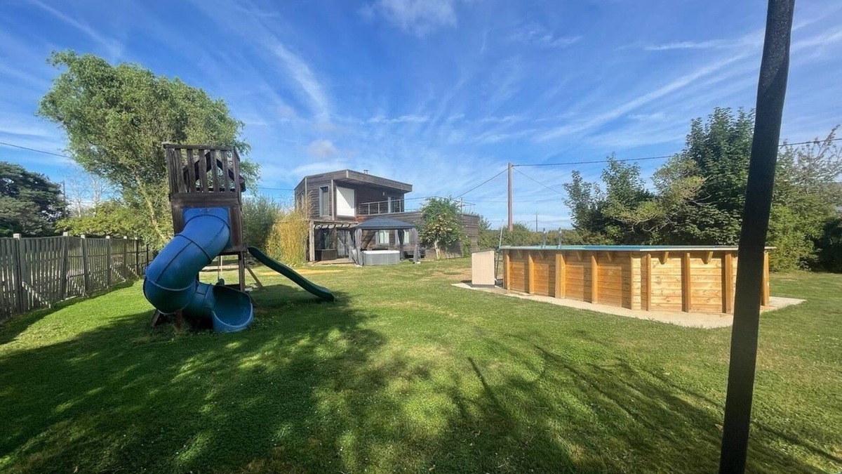 Montigny-le-Chartif House | Wooden house, spa, pool, ideal for families (8-12p)