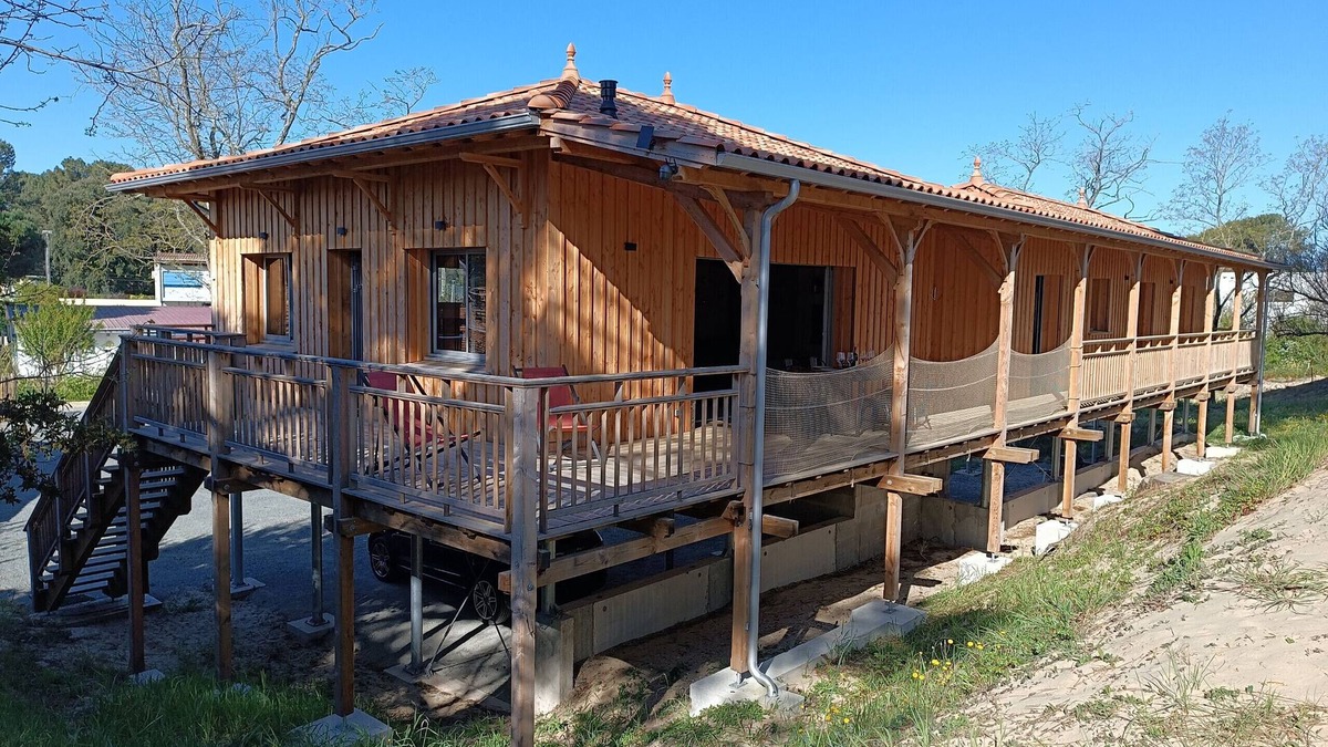 Le Verdon-sur-Mer House | Wooden house on stilts - 4218