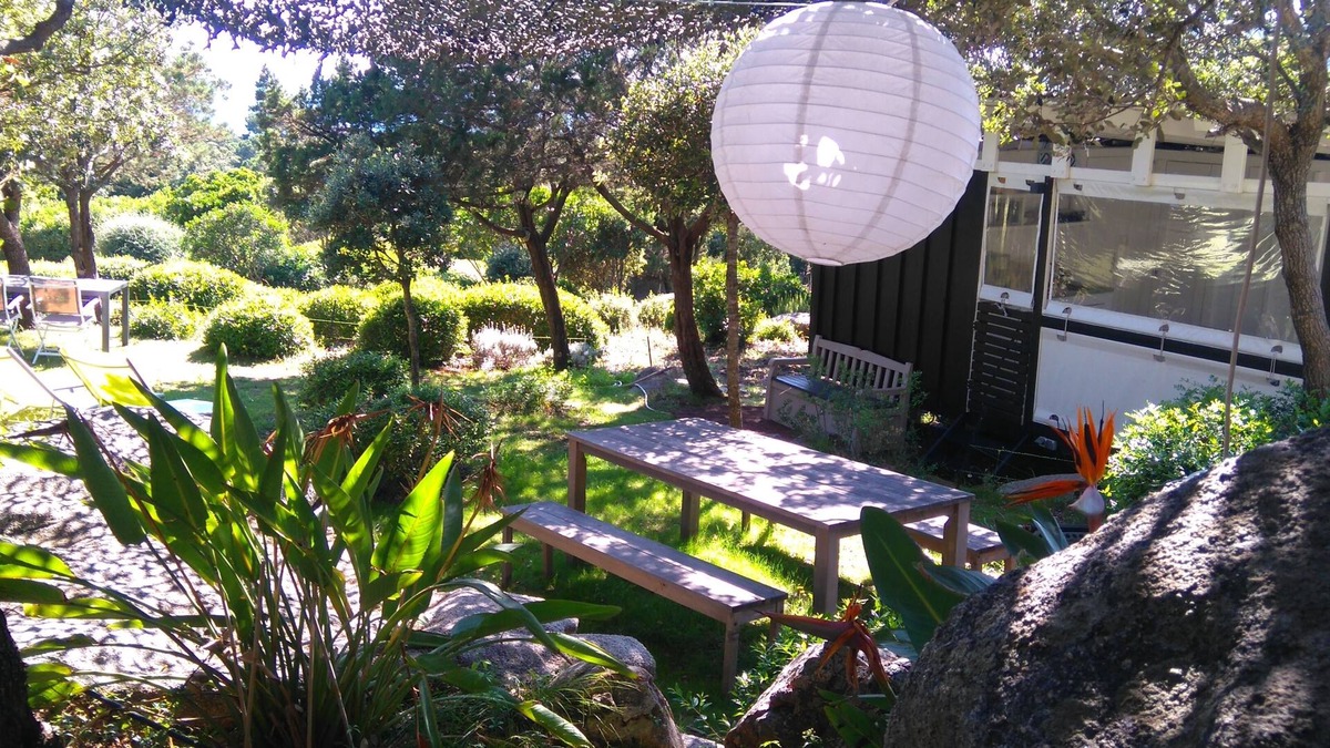 Pianotolli-Caldarello House | Wooden lodge with 2 bedrooms sea view that can accommodate 5 people