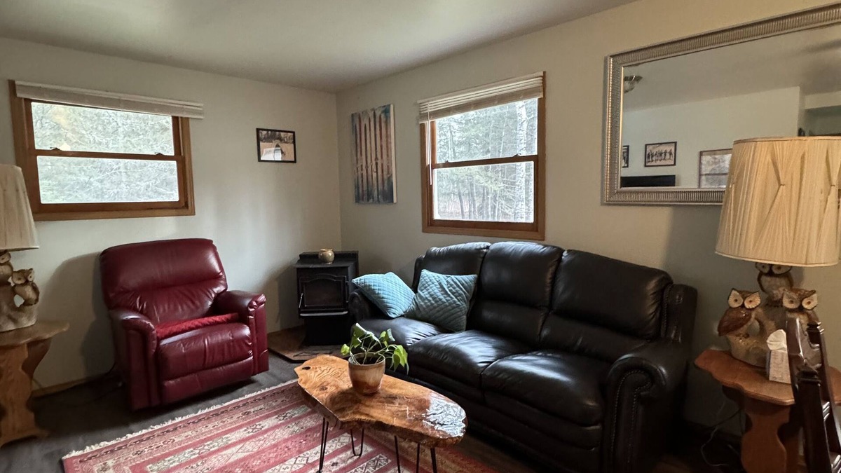 Iron River Cabin | Woodland Retreat - 10 acres of secluded, wooded trails for you to hide-a-way!