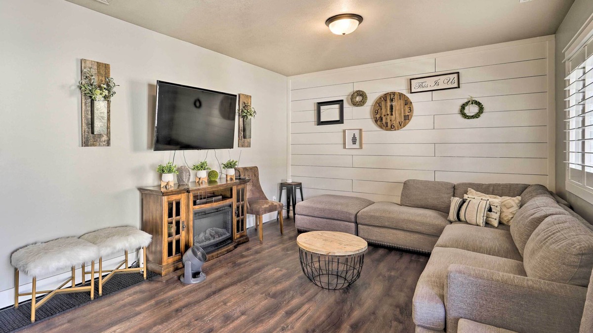 Woods Cross House | Woods Cross Vacation Rental w/Hot Tub!