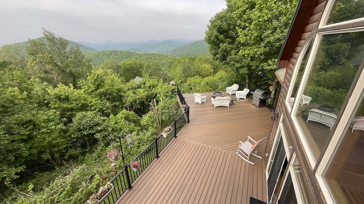 Todd Cabin | Wow! Mountain Views West Jefferson, Boone, Todd Cabin Rental