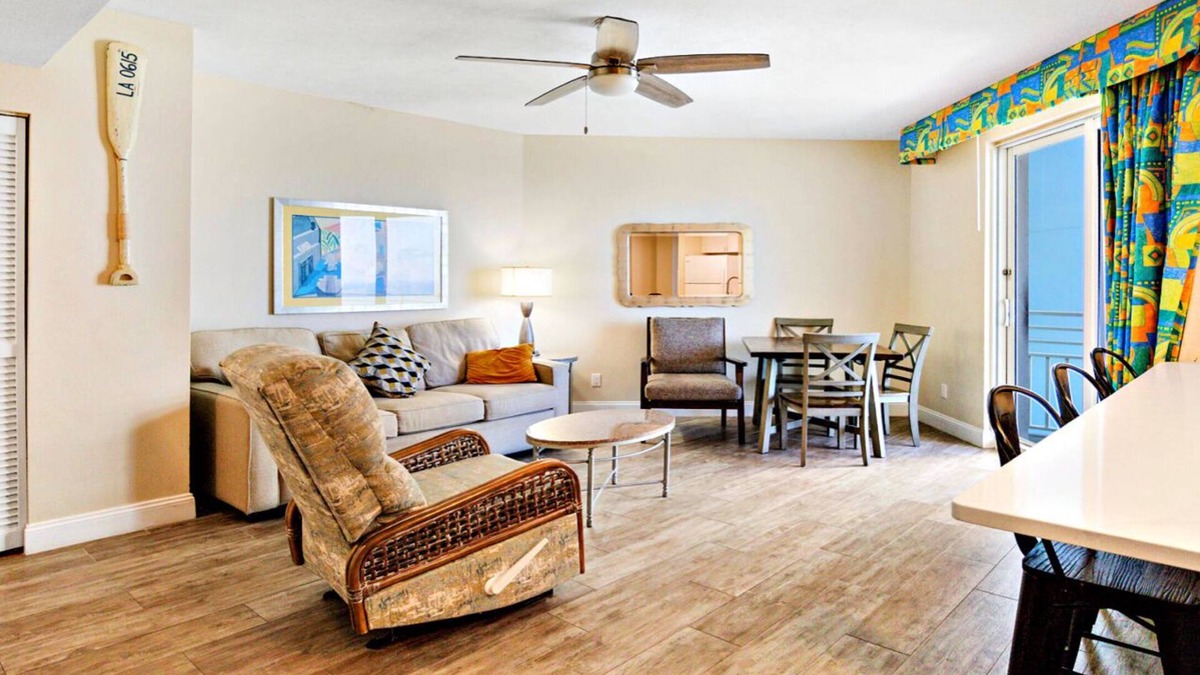 Brush - Stewarts Condo | Wyndham Ocean Walk Resort Daytona Beach - Direct Oceanfront 2-bedroom condo 1001