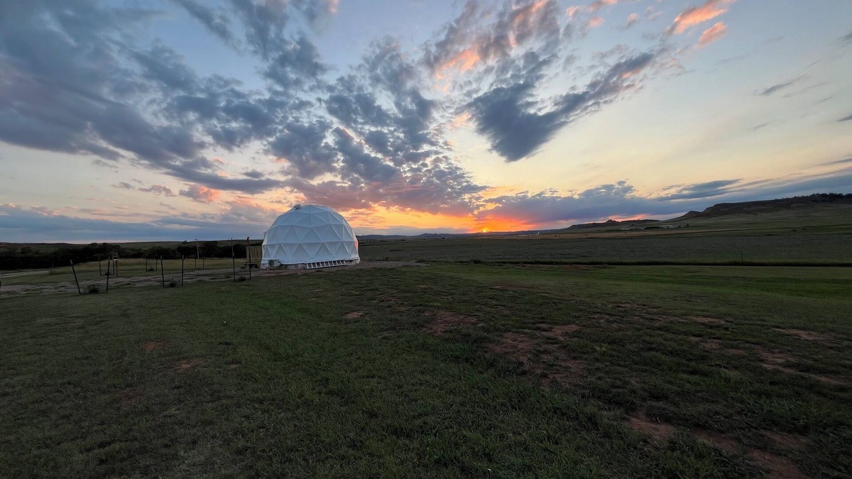 Beulah Cabin | WYnDome - Glamping Dome in Beulah, WY