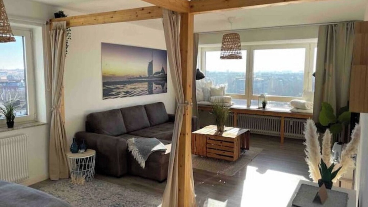 North Geestemund Apartment | Yachtpanorama | 1Zi | 7OG | 4P | Geestemünde