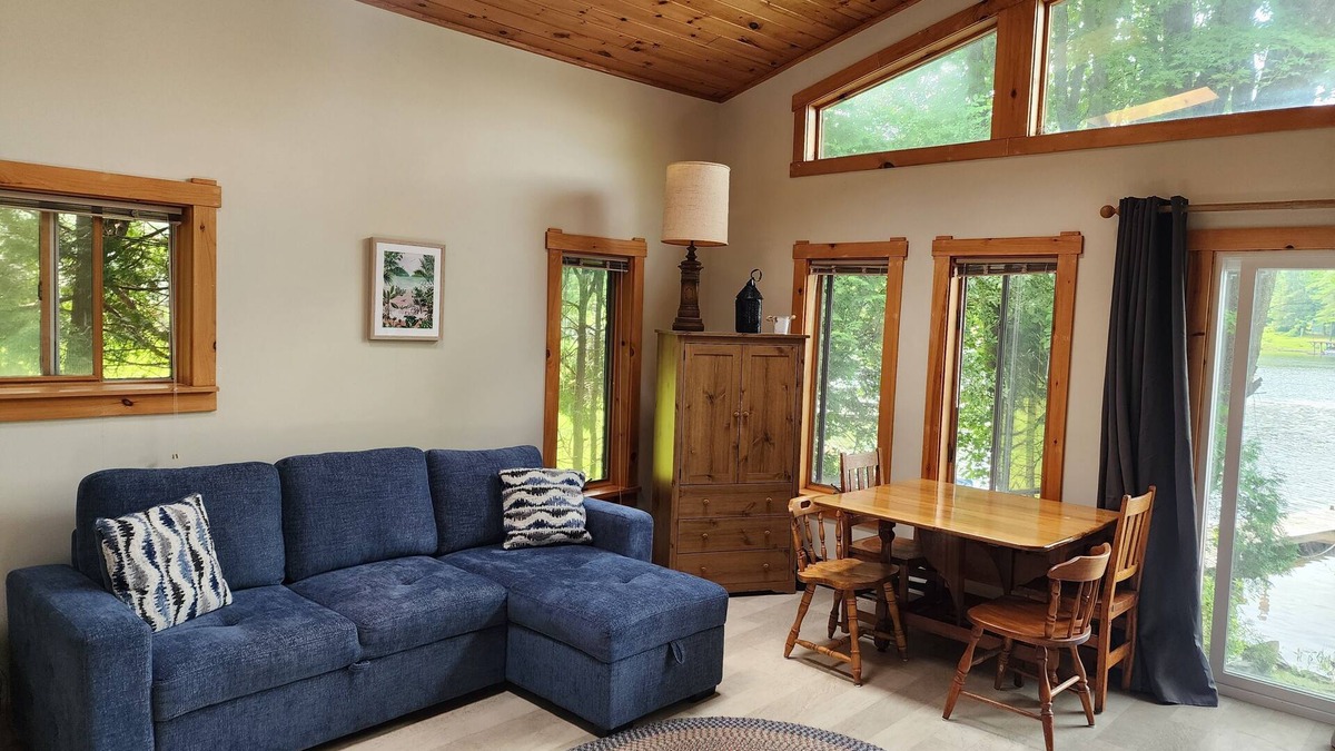Putnam Station House | Year-Round Lake George Access with Easy Walk to Gull Bay Beach & Boat Launch