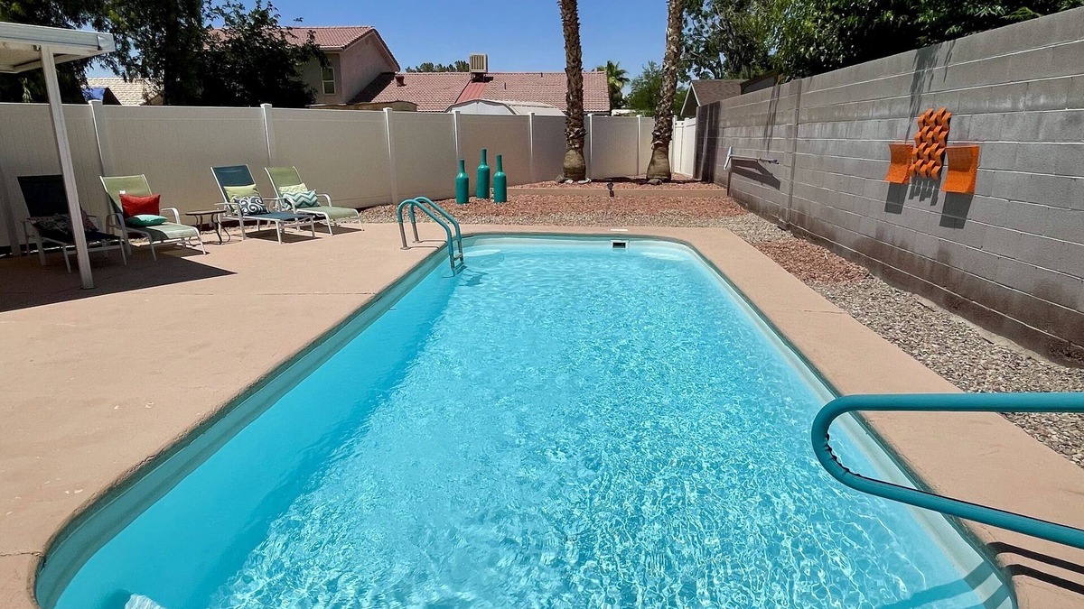 Mesquite House | Your Place in the Sun! Quiet House, Heated Private Pool, Hot Tub