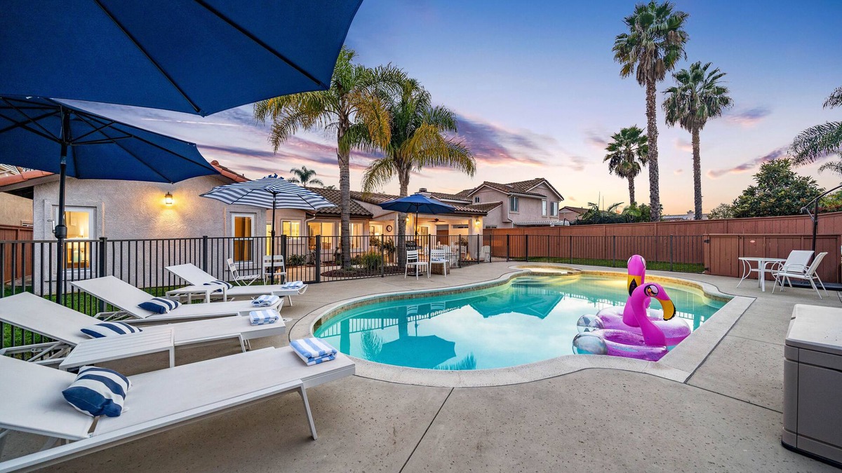 North Valley Villa | Your private oasis with heated pool and garden in Oceanside!