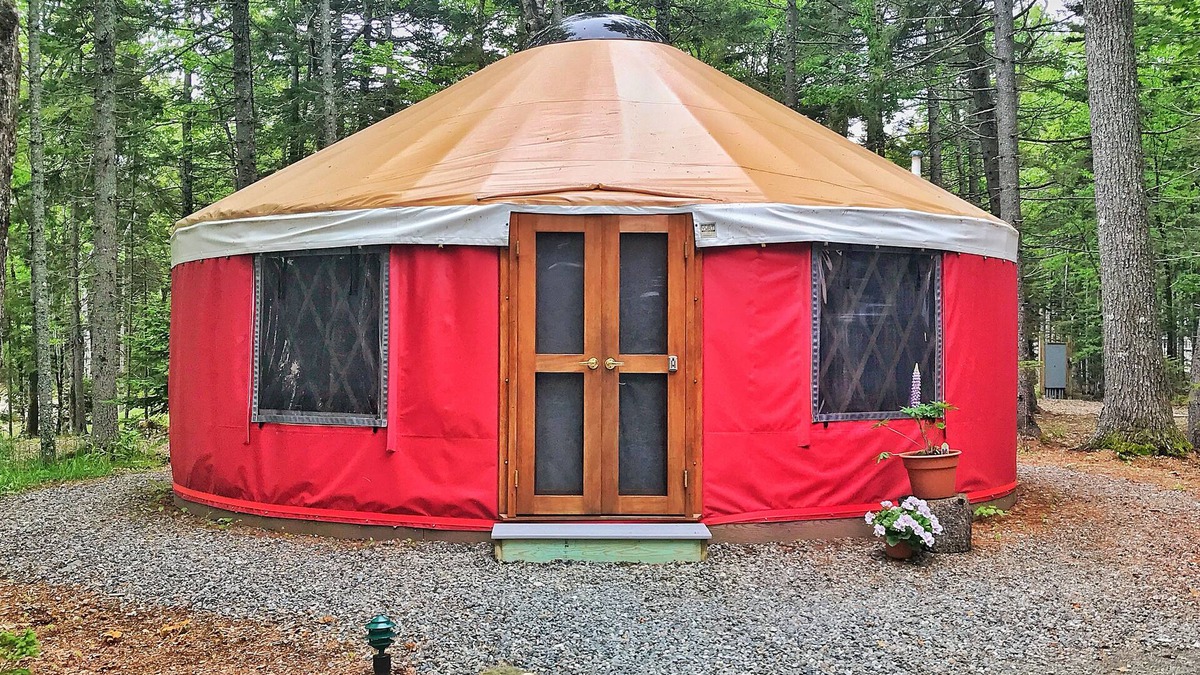 Southwest Harbor Cottage | Yurt Glamping on the Quiet-side of Acadia National Park!