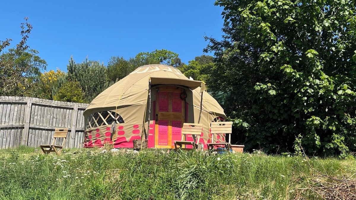 Contin Cabin | Yurt Retreat - Overlooking the River Blackwater