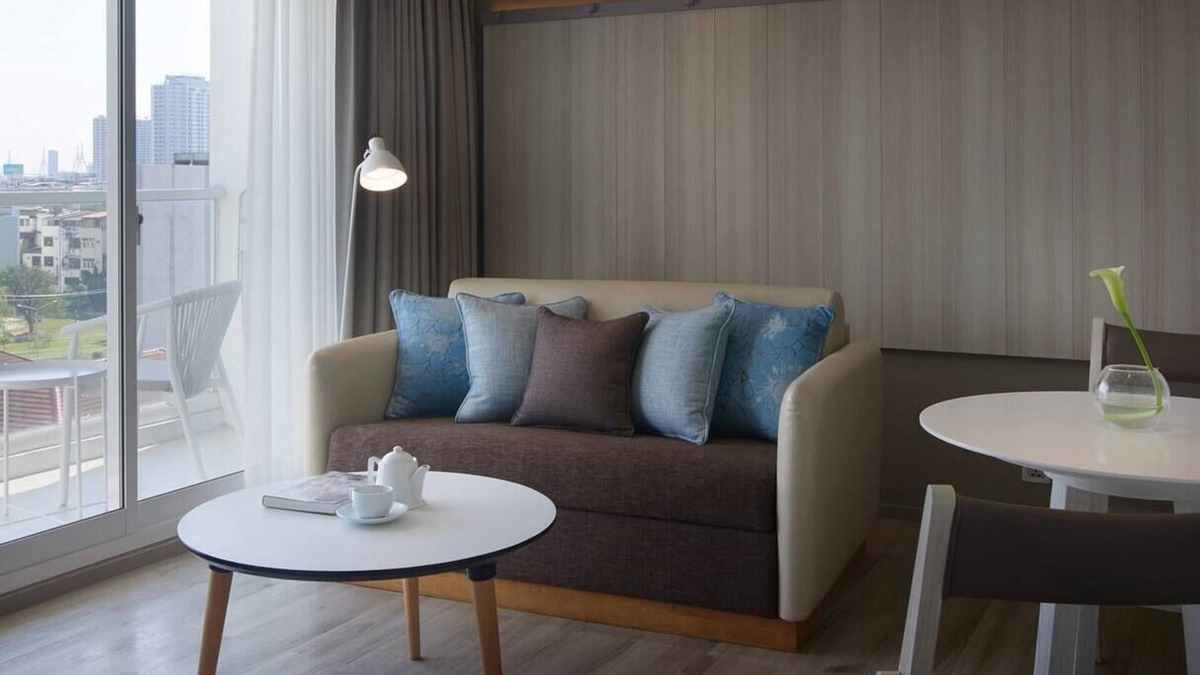 Thung Maha Mek Condo | Zen 1BR/Pet friendly/Monthly