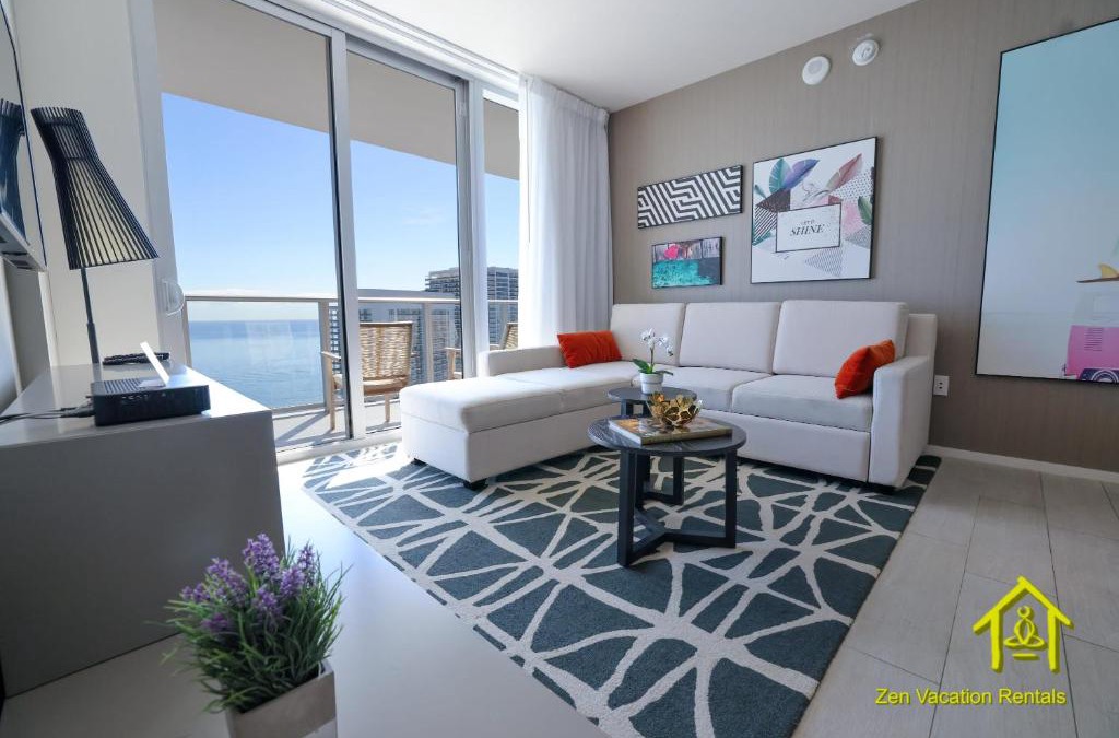 Hollywood South Central Beach Apartment | Zen Vacation Rentals Just Across Ocean