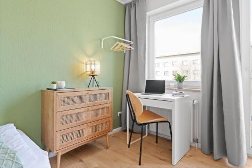 Cottbus Apartment | Zentrale vollmöblierte&moderne Apartments nahe BTU, Parkplatz auf Anfrage