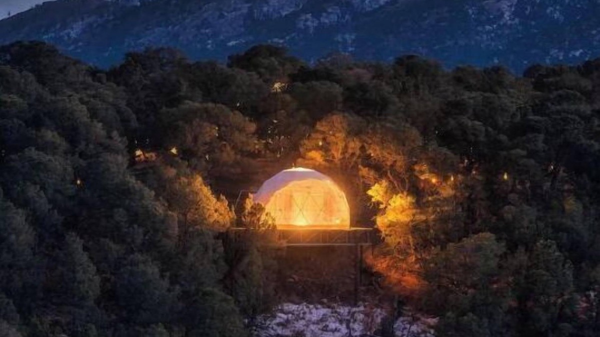 Nogal RV Rental | Zia Geo Dome at El Mistico Ranch, Glamping