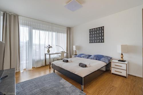 Langgasse-Felsenau Apartment | Zimmer mit Gemeinschaft Badezimmer und Küche