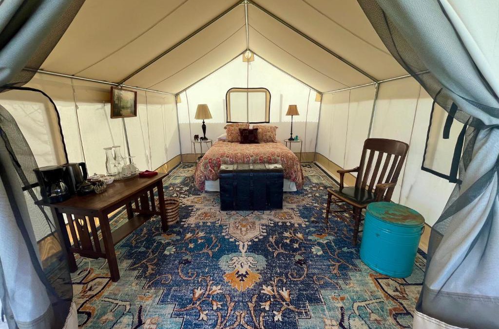 Lazear Other | Zinnia Glamping Tent at Zenzen Gardens