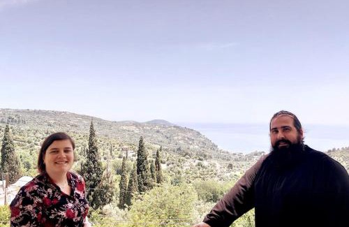 Sipiada Apartment | Μπαλκόνι του Αιγαίου father's house in Kimi