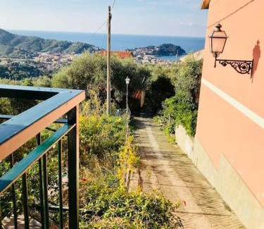 San Bernardo House | 031 - Casa Armonia Vista MARE Sestri Levante, Pace Natura