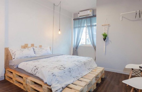 Wat Ratchabophit Hotel | 13 mins walk to Temple of the Emerald Buddha ,Double Room