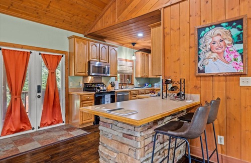 Wears Valley Cabin | 2 Cabins in One | Hot Tub- Fenced Yard - Mtn Views