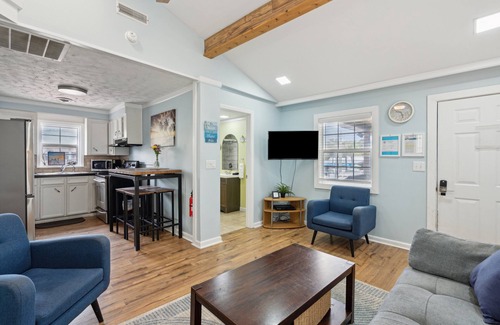 Folly Beach Apartment | 23 Center- Sunny Side Up -Central Location - Walkable to Pier and Restaurants