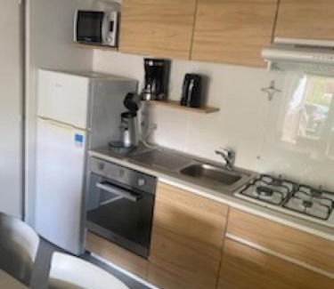 Houlgate Resort | 262- Joli Mobilhome 4 Pers 2 chambres Clim Camping 5 étoiles