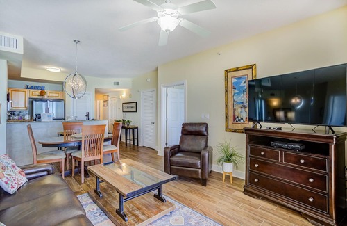 Panama City Beach Condo | 2BR/2BA Sunrise Beach/Best View/Free Beach Chair and WIFI