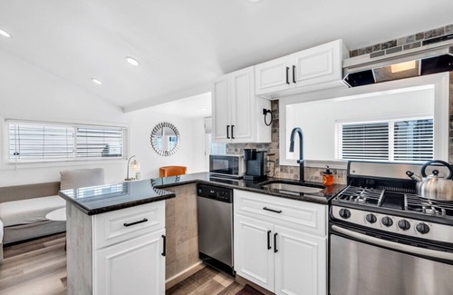 Seaside Heights House | 2BR Modern Coastal Home w/Firepit & Beach Passes| Stylish Bayside Retreat