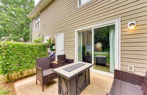 Sheffield Park House | 3 Mi to Bojangles Coliseum Townhome with Patio!