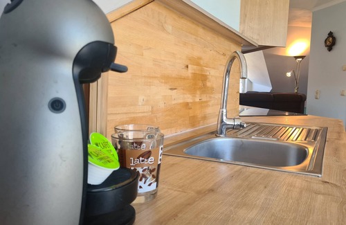 Gersdorf Apartment | 3-room vacation apartment (max 4 pers, 65m²) on the upper floor - FeWo am Kleinbauernhof