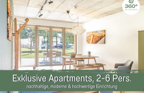 Kolberg Apartment | 360 Grad by teamgeist Apartmenthaus - familienfreundlich - direkt am See mitten im Naturpark - Wassersportaktivitäten vor Ort