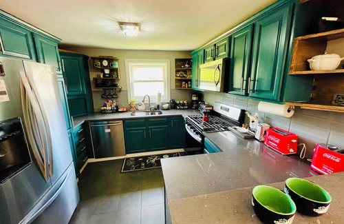 Wasco House | 3BR House w/Paradise Garden Oasis and private pool in the heart of Schaumburg