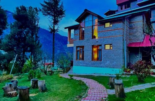 Sasaram Hotel | 4 Bedroom Luxury Bungalow In Manali With Beautiful Scenic Mountain & Orchard View - #Private Bungalow #Premium Big rooms #Parking #Guest Preferred