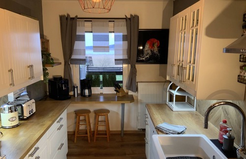 Molschow House | 4*-Villa-DIRECT WATERFRONT-LOCATION-WINTERGARDEN -KAJAKS-SAUNA-GARDEN-URIGE GRILL LOUNGE