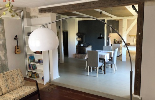 Stolzenhagen House | 5 minutes from the national park Holiday home for hikers, cyclists, anglers